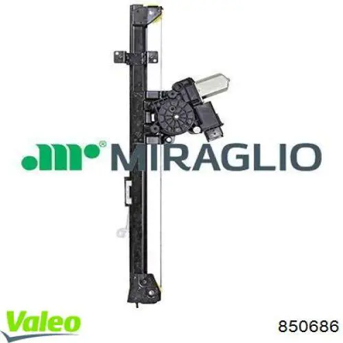 Comprar 850686 VALEO Mecanismo de elevalunas delantero izquierdo