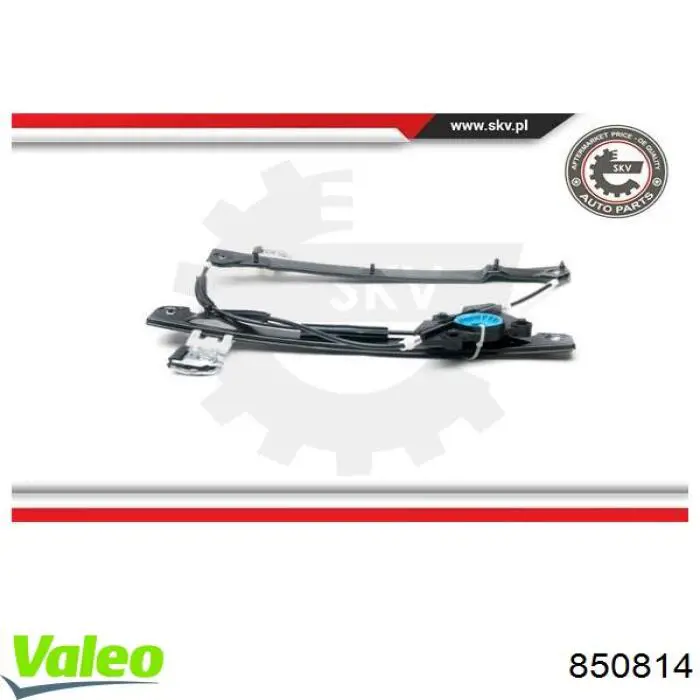 Comprar 850814 VALEO Mecanismo de elevalunas delantero izquierdo