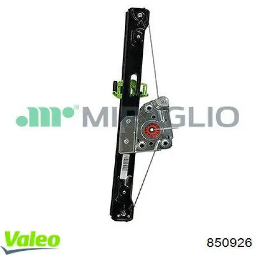 Mecanismo de elevalunas de la puerta trasera izquierda VALEO 850926 precio, desde 24,06 EUR