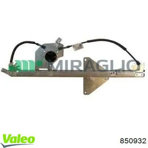 Comprar 850932 VALEO Mecanismo de elevalunas delantero izquierdo