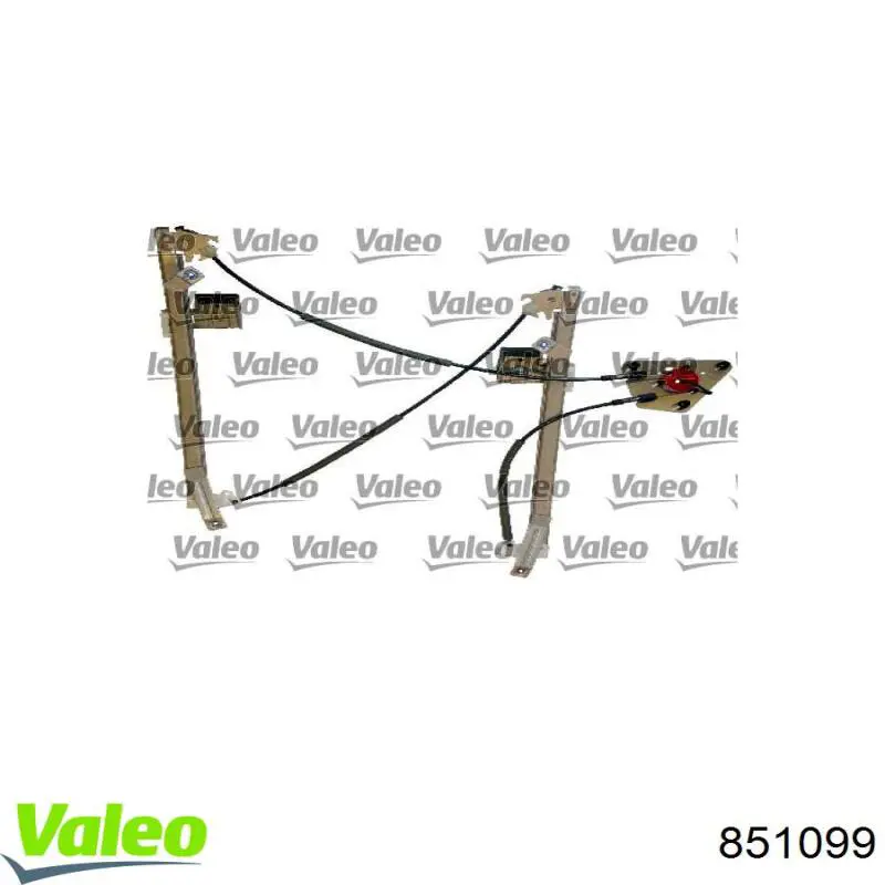 Mecanismo de elevalunas delantero derecha VALEO 851099 precio, desde 43,59 EUR