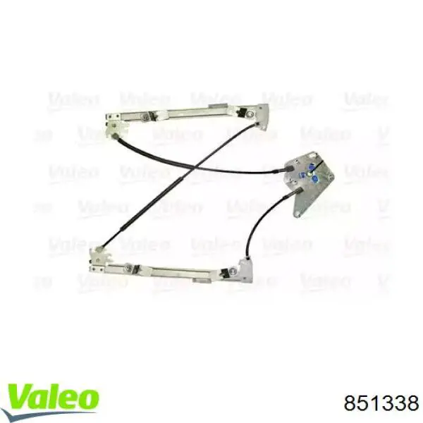 851338 VALEO Mecanismo de elevalunas de la puerta trasera izquierda