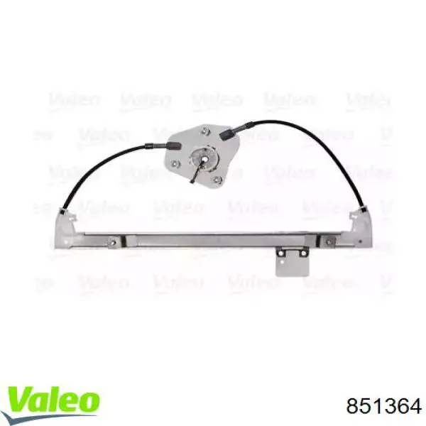 Mecanismo de elevalunas de la puerta trasera izquierda VALEO 851364 precio, desde 59,39 EUR