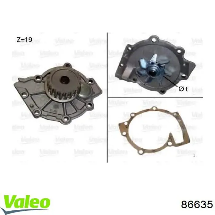 86635 VALEO faro derecho