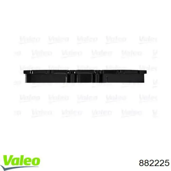 882225 VALEO pastillas de freno delanteras