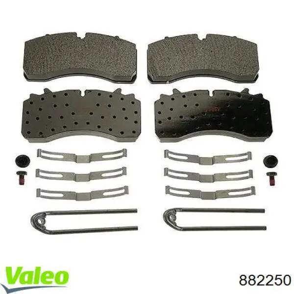 Comprar 882450 VALEO Pastillas de freno traseras