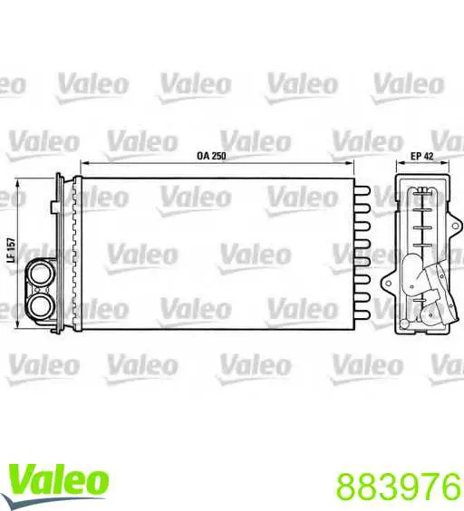 Comprar 883976 VALEO Radiador calefacción