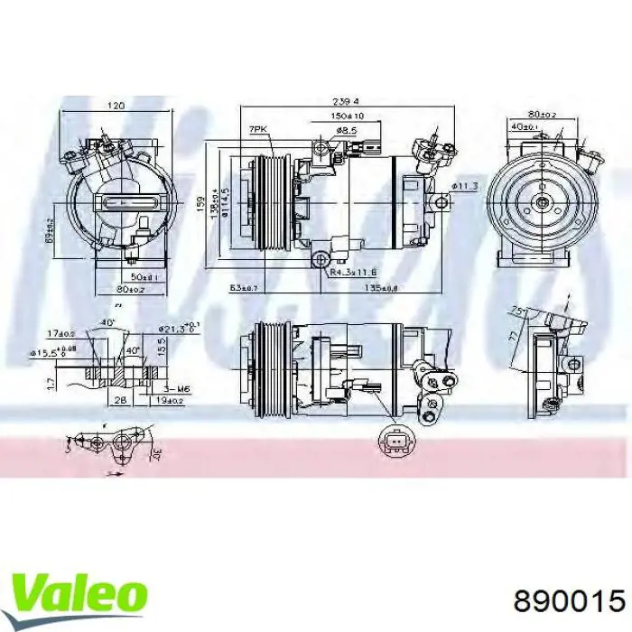 Comprar 66082 FAE Sensor de estacionamiento delantero/trasero central