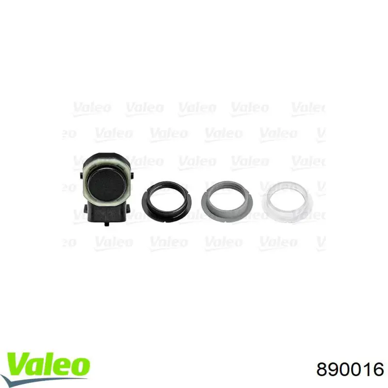 Comprar 890016 VALEO Sensor de estacionamiento delantero/trasero central