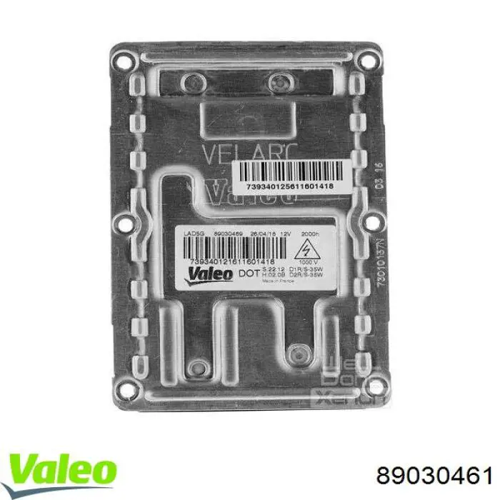 89030461 VALEO xenon, unidad control