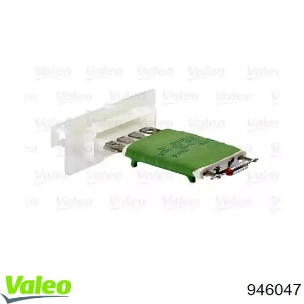 Resitencia, ventilador habitáculo VALEO 946047