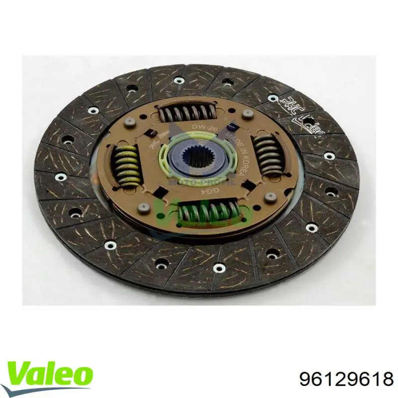 96129618 VALEO disco de embrague