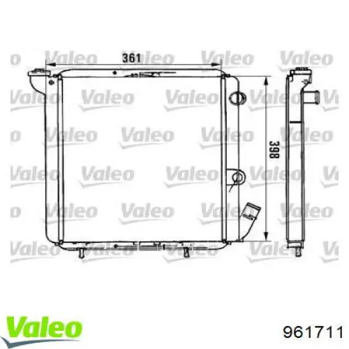 Água radiador VALEO 961711 precio, desde 59,59 EUR