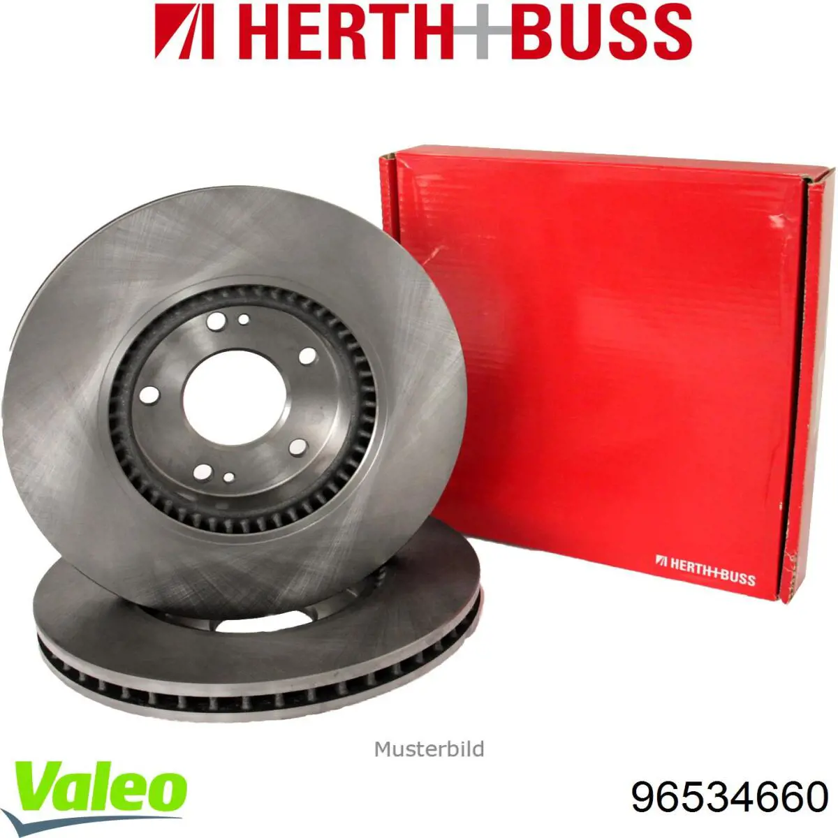 96534660 VALEO freno de disco delantero