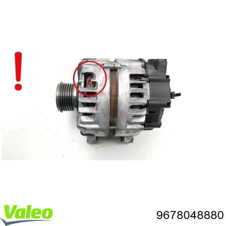 9678048880 VALEO alternador