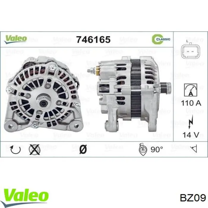 Comprar BZ09 VALEO Disco de embrague