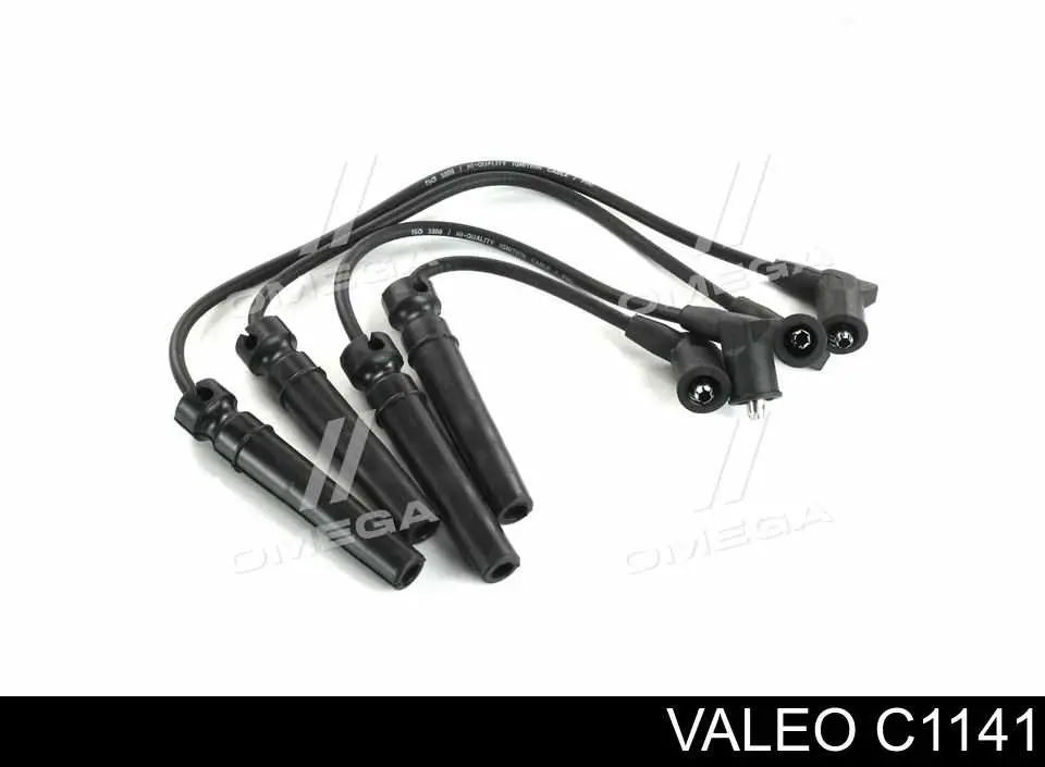 C1141 VALEO Cables de alta tensión, juego