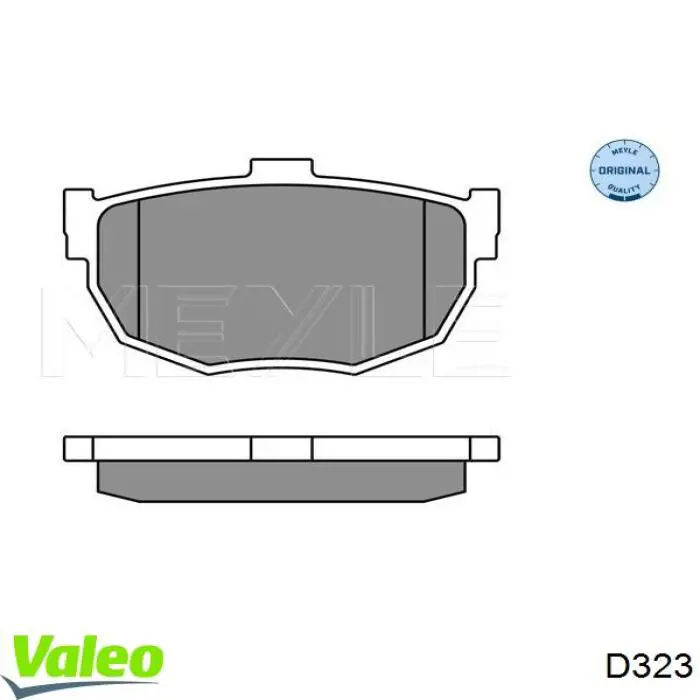 D323 VALEO Conjunto de platinos del distribuidor