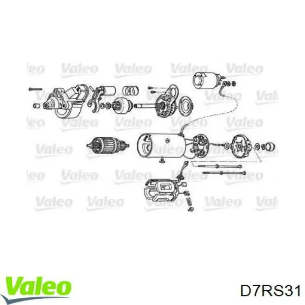 D7RS31 VALEO Arranque motores