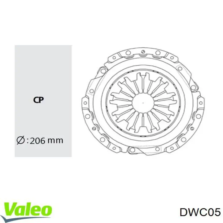 DWC05 VALEO plato de presion del embrague funcion