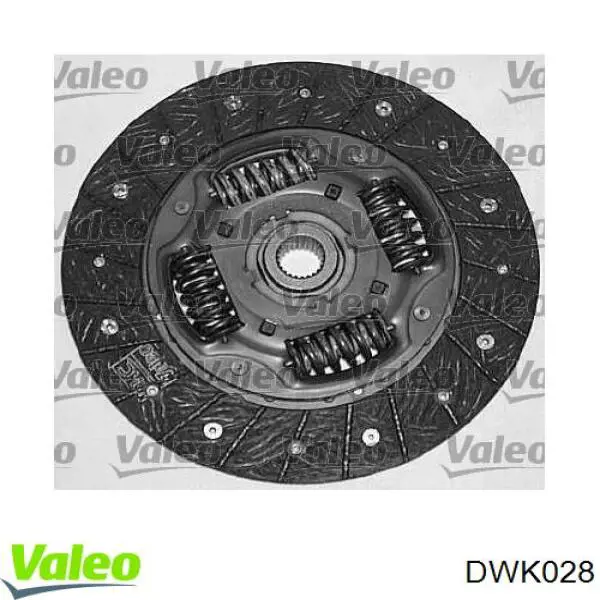 DWK-028 VALEO kit de embrague (3 partes)