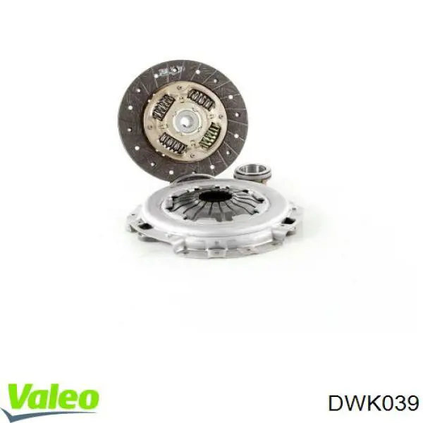 DWK-039 VALEO kit de embrague (3 partes)