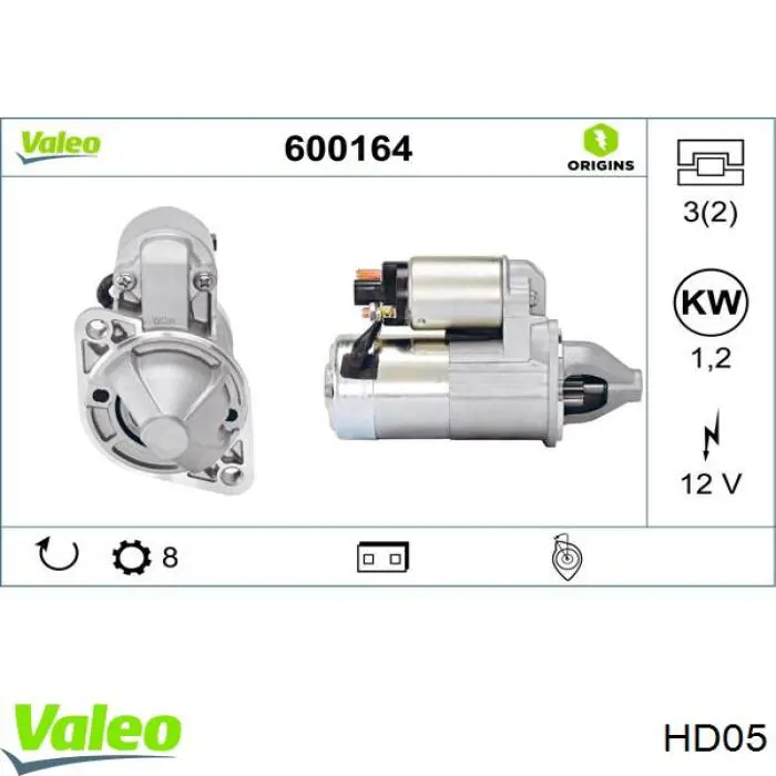 Disco de embrague VALEO HD05 precio, desde 53,97 EUR