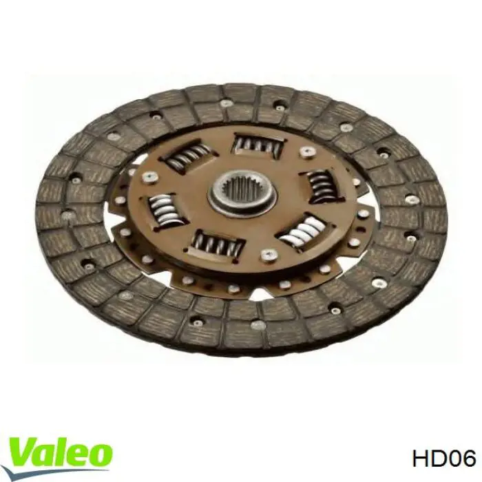 HD06 VALEO Disco de embrague