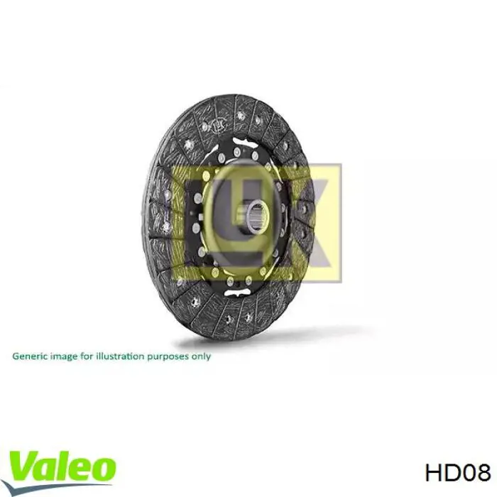 Comprar HD08 VALEO Disco de embrague
