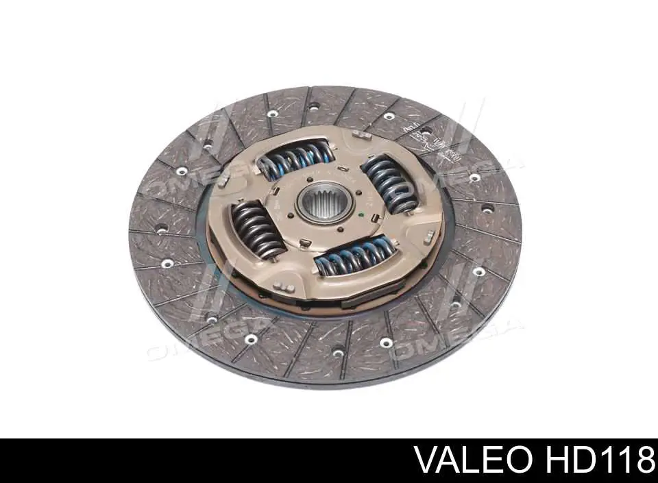 HD118 VALEO Disco de embrague