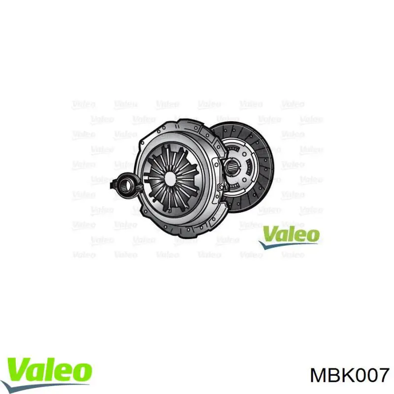 MBK007 VALEO Embrague motor