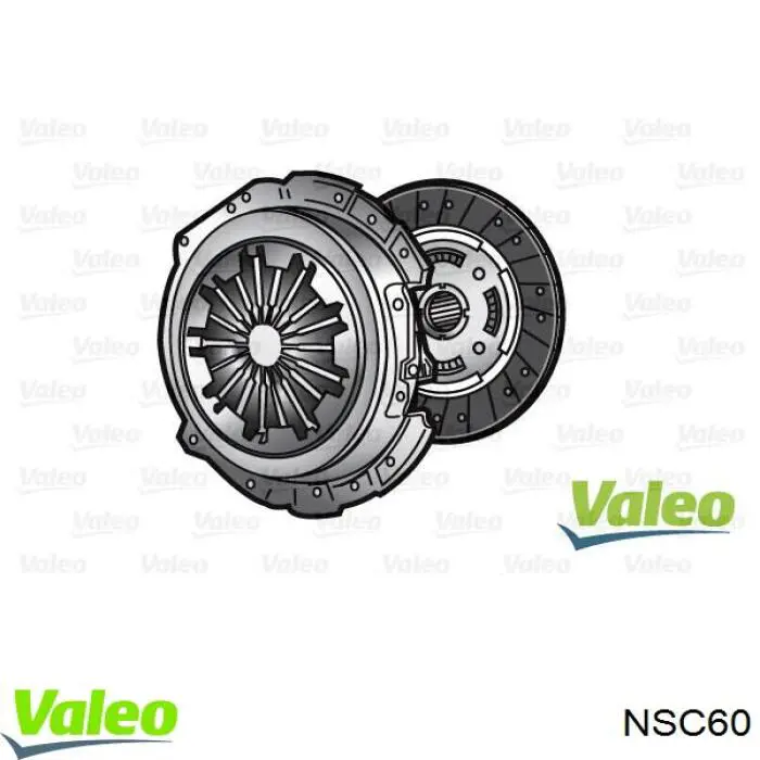 NSC60 VALEO plato de presion del embrague funcion