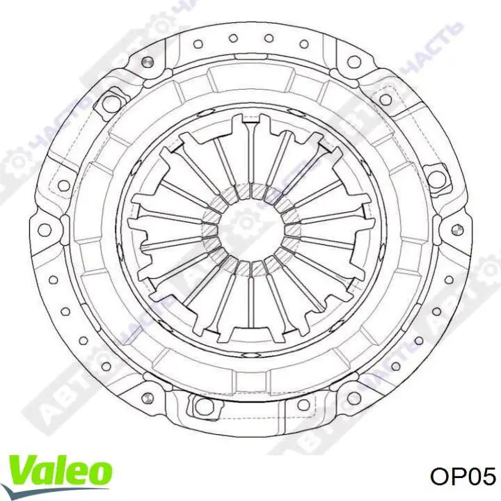 OP05 VALEO Disco de embrague