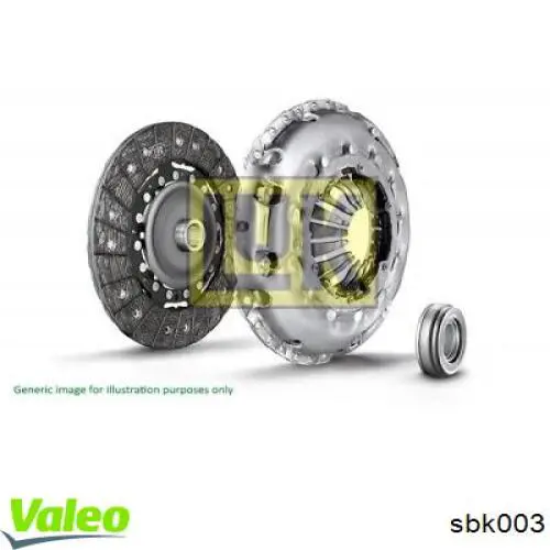 Kit de embrague (3 partes) Subaru Impreza 2 GD, GG