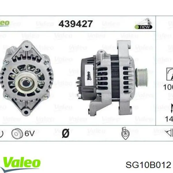 Generador Mercedes 007154920287
