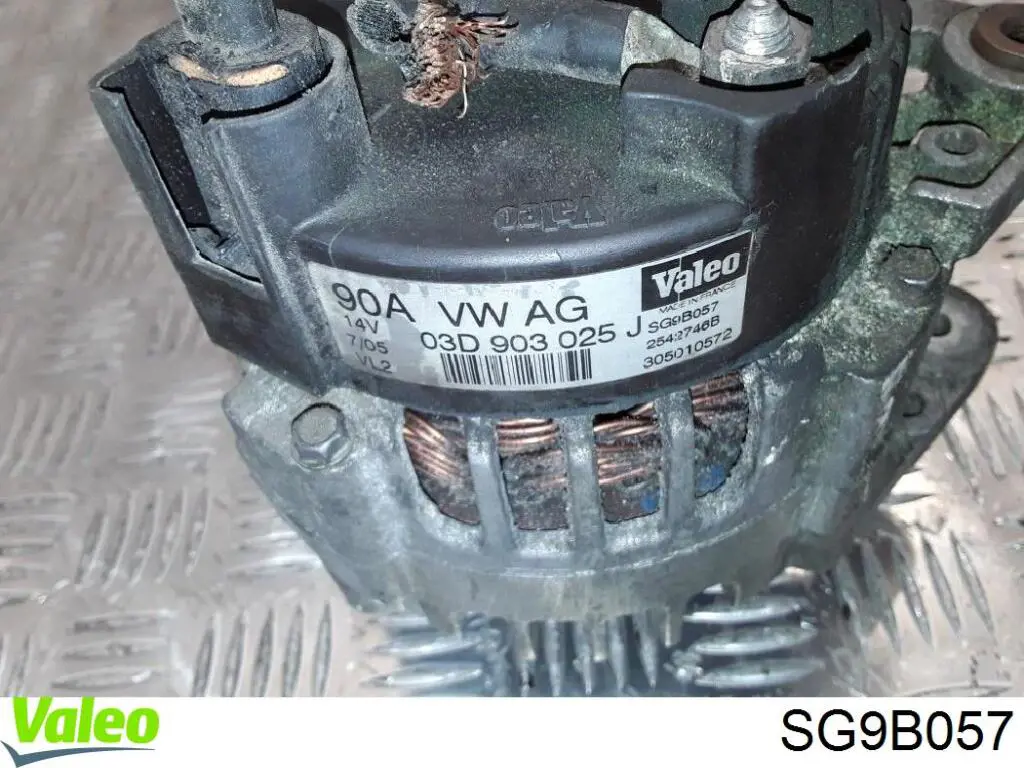 SG9B057 VALEO alternador