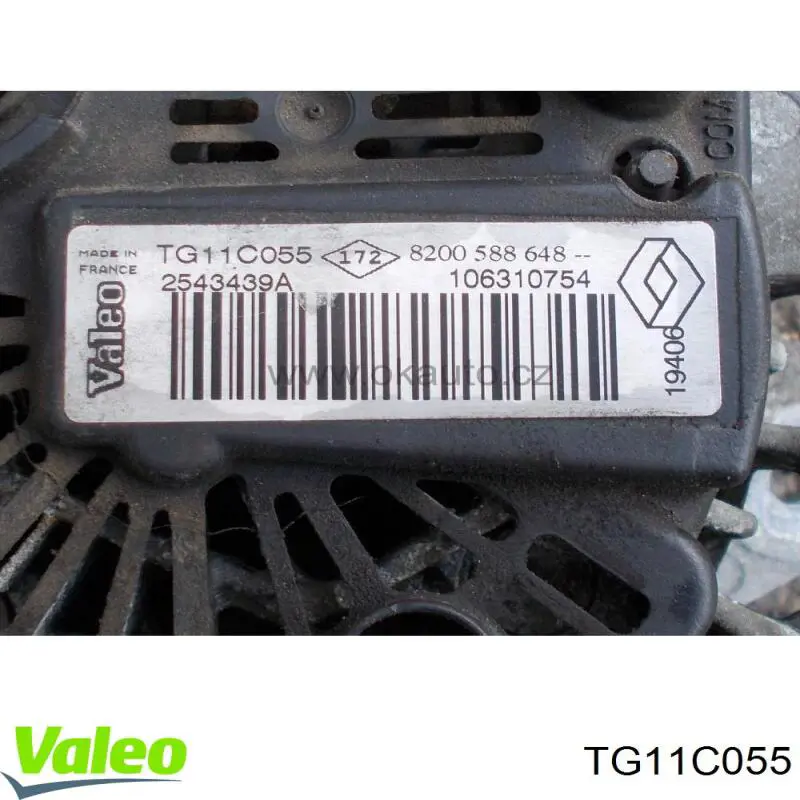 TG11C055 VALEO alternador