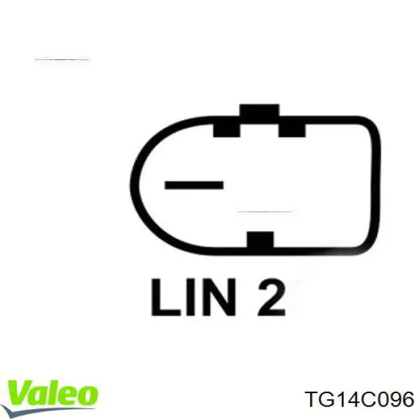 TG14C096 VALEO alternador