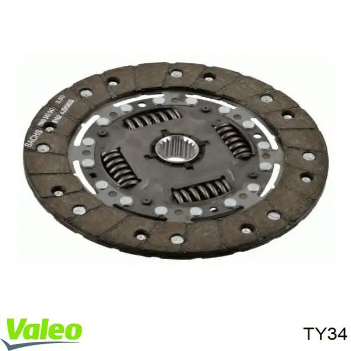 Disco de embrague VALEO TY34 precio, desde 38,04 EUR