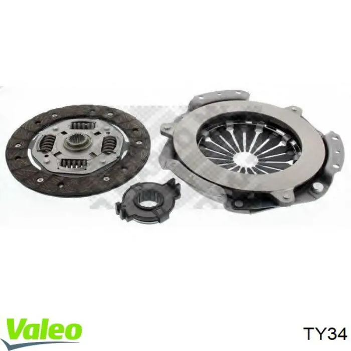 TY34 VALEO Disco de embrague