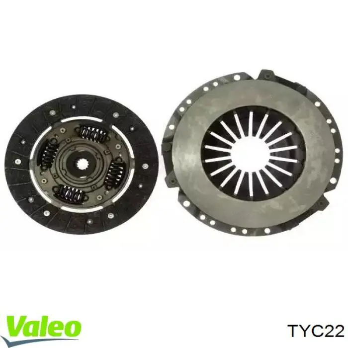 TYC22 VALEO plato de presion del embrague funcion