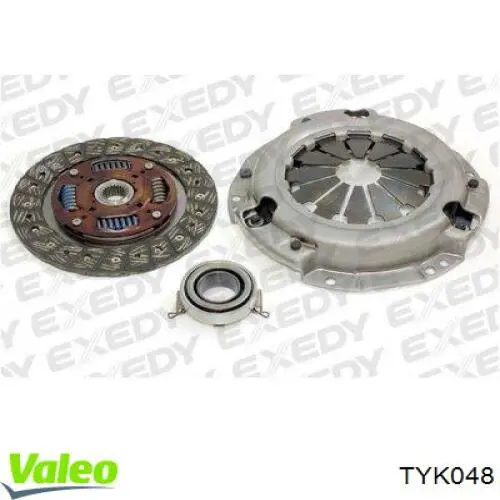 TYK048 VALEO kit de embrague (3 partes)