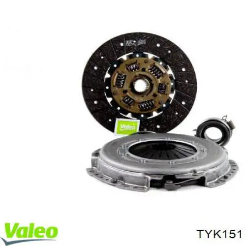 TYK-151 VALEO kit de embrague (3 partes)