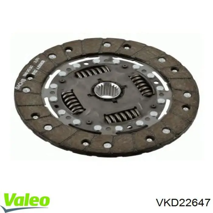 Comprar VKD22647 VALEO Plato de presión de embrague