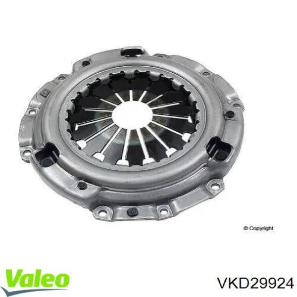 Plato de presión de embrague VKD29924 VALEO