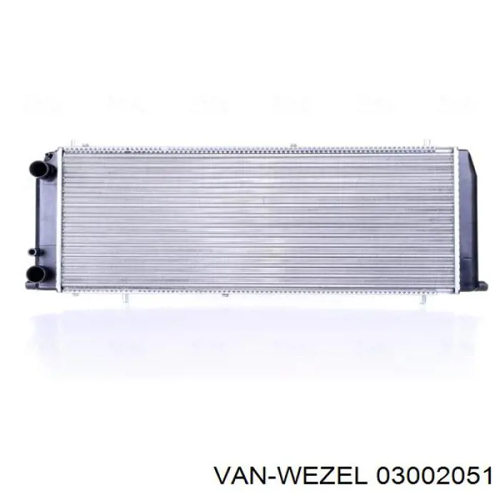03002051 VAN Wezel radiador