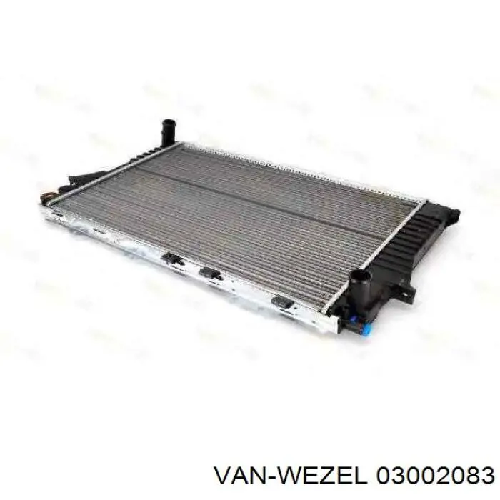 03002083 VAN Wezel radiador refrigeración del motor