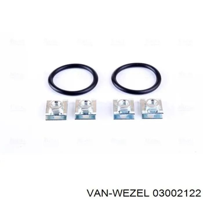 03002122 VAN Wezel radiador refrigeración del motor