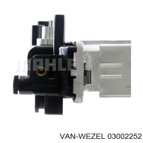 03002252 VAN Wezel radiador refrigeración del motor