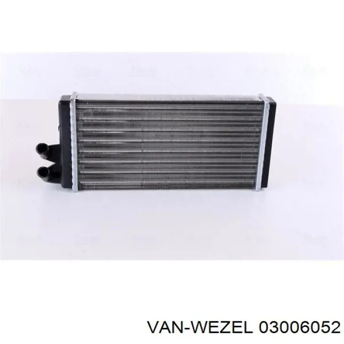 03006052 VAN Wezel radiador de calefacción
